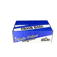 Plastic Prince 504815C Can Liner, 65 gal, 1.5 Mil, 50 in x 48 in, Clear, 50 per Case
