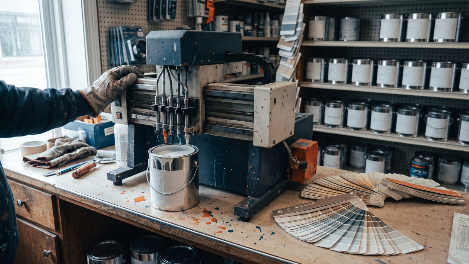 Benjamin Moore paint at First Ave Supply